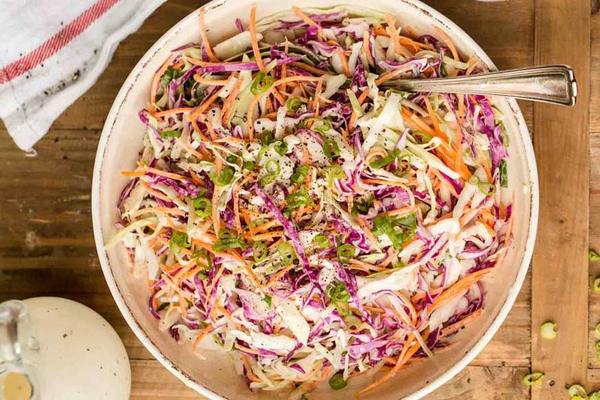 Mary’s Classic Coleslaw with a Twist