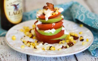 “Create Your Own” Caprese Tomato-Avocado Stacks