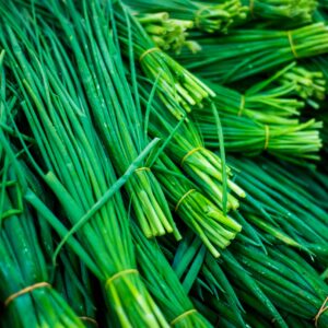 garlic chive white balsamic
